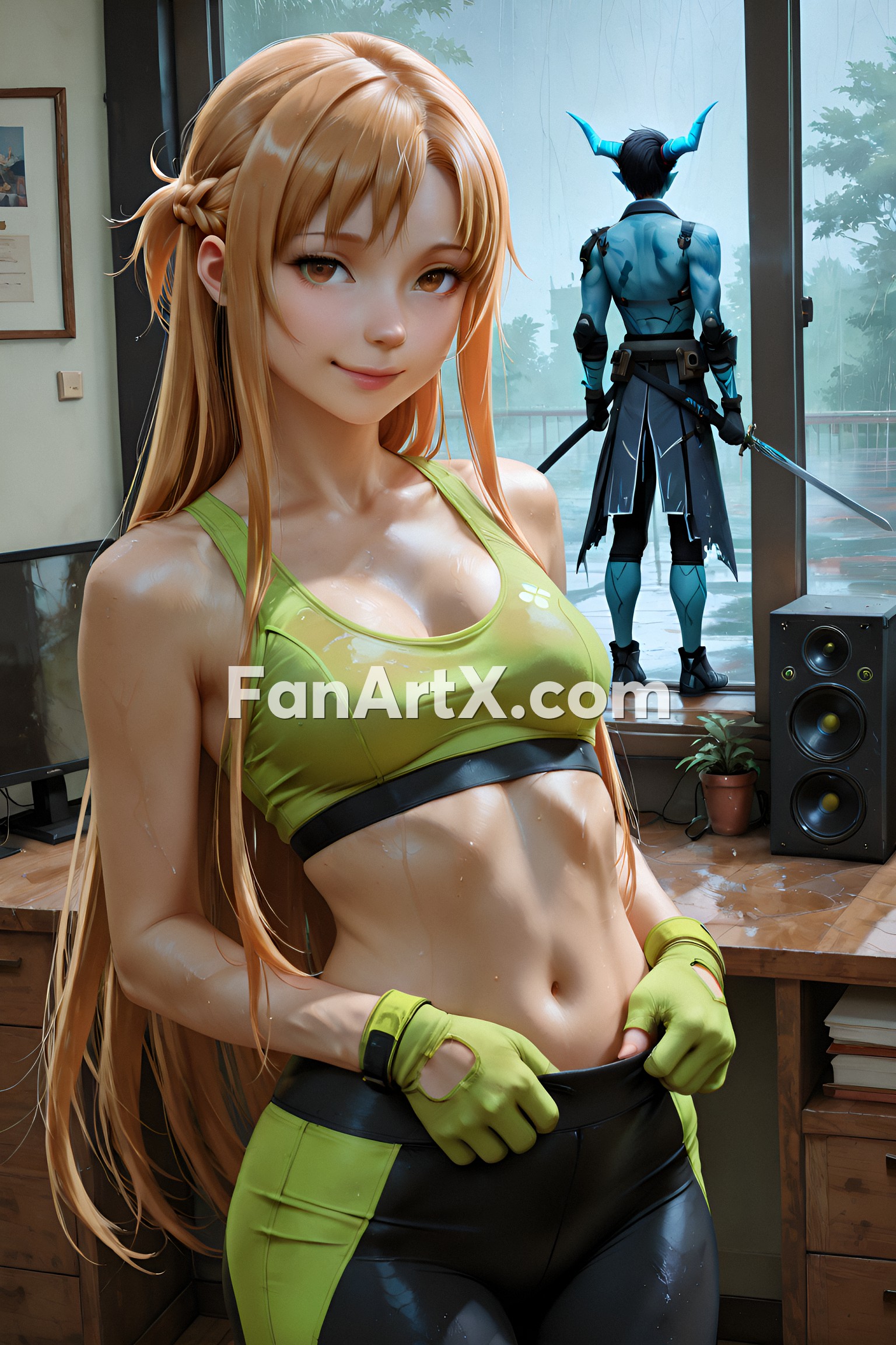 Sao Asuna Yuuki Fanart - Sword Art Online character 1740481